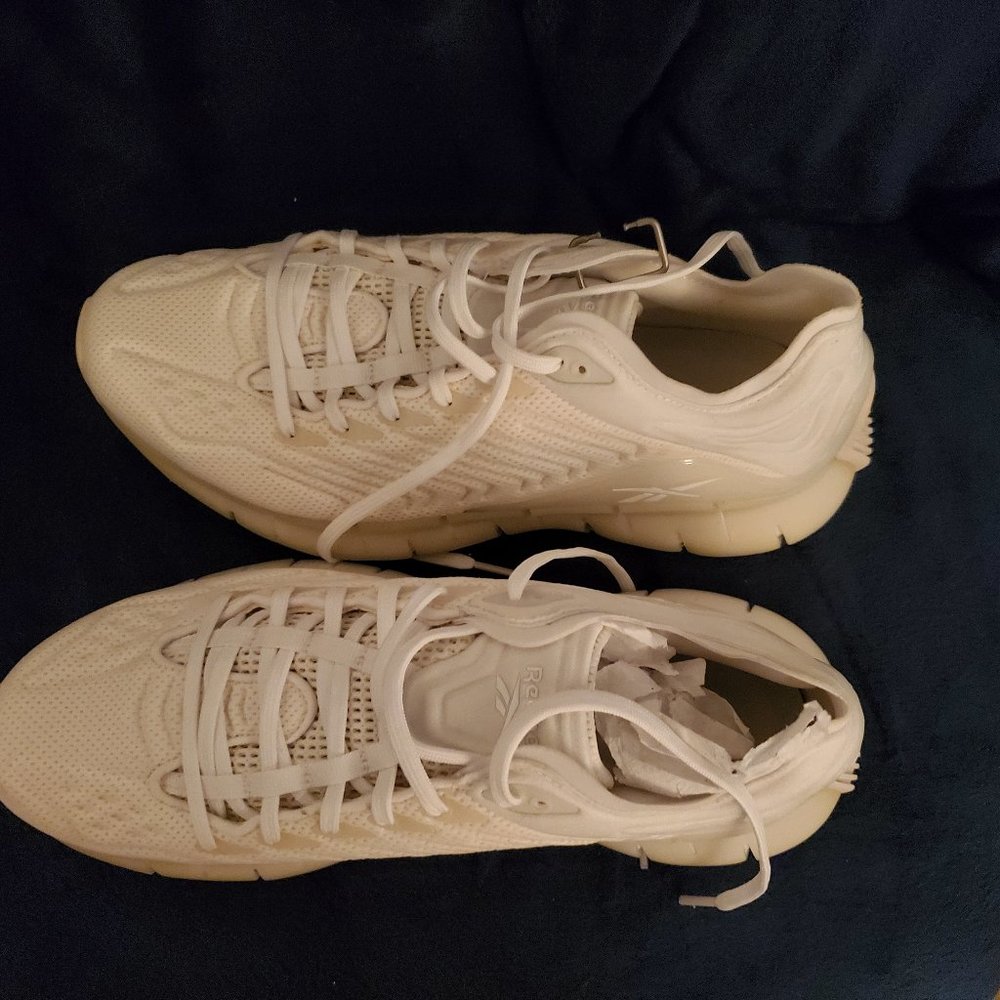 Reebok White Running Shoes